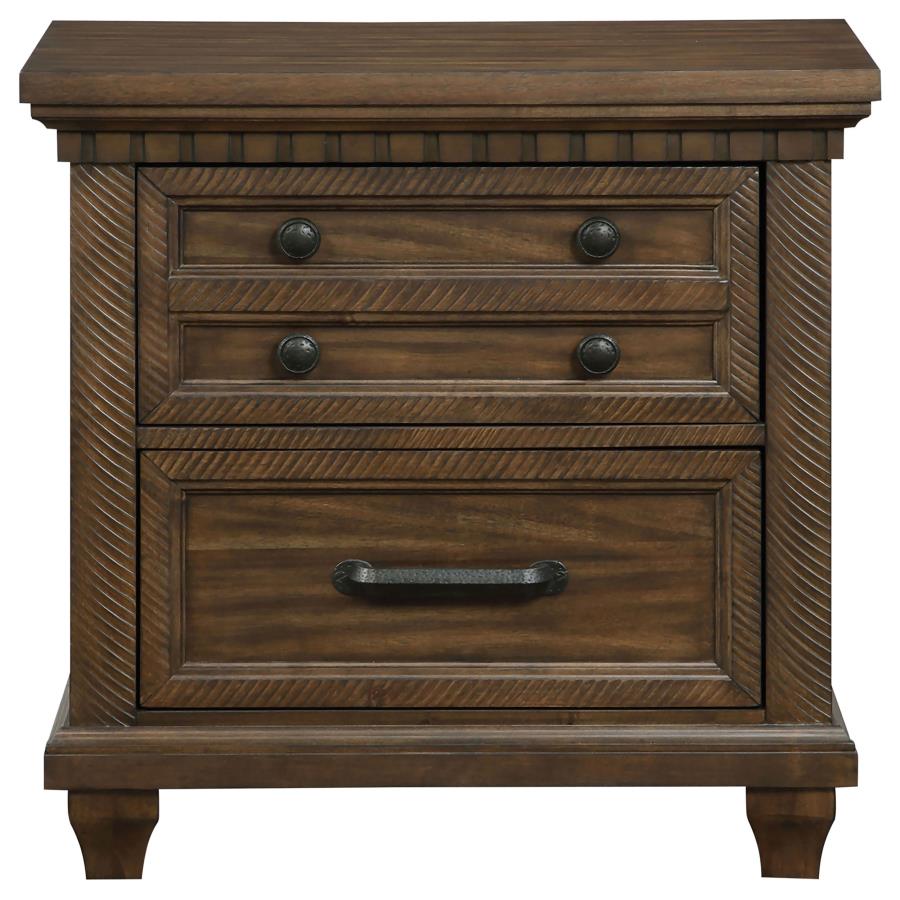 Bennington Brown Nightstand - MyWaynesHome #