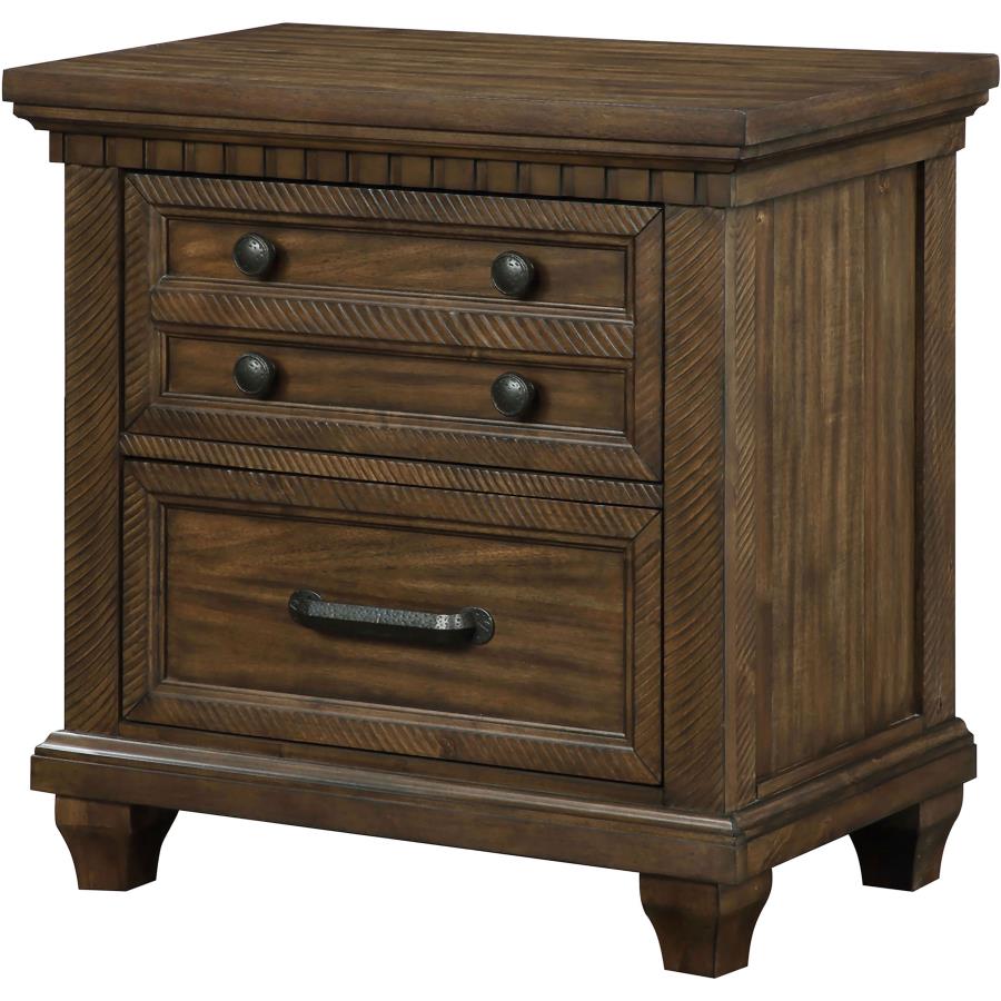 Bennington Brown Nightstand - MyWaynesHome #