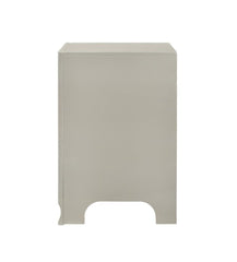 Salford Silver Nightstand - MyWaynesHome #
