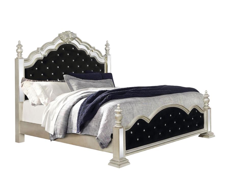 Heidi Silver Queen Bed - MyWaynesHome #