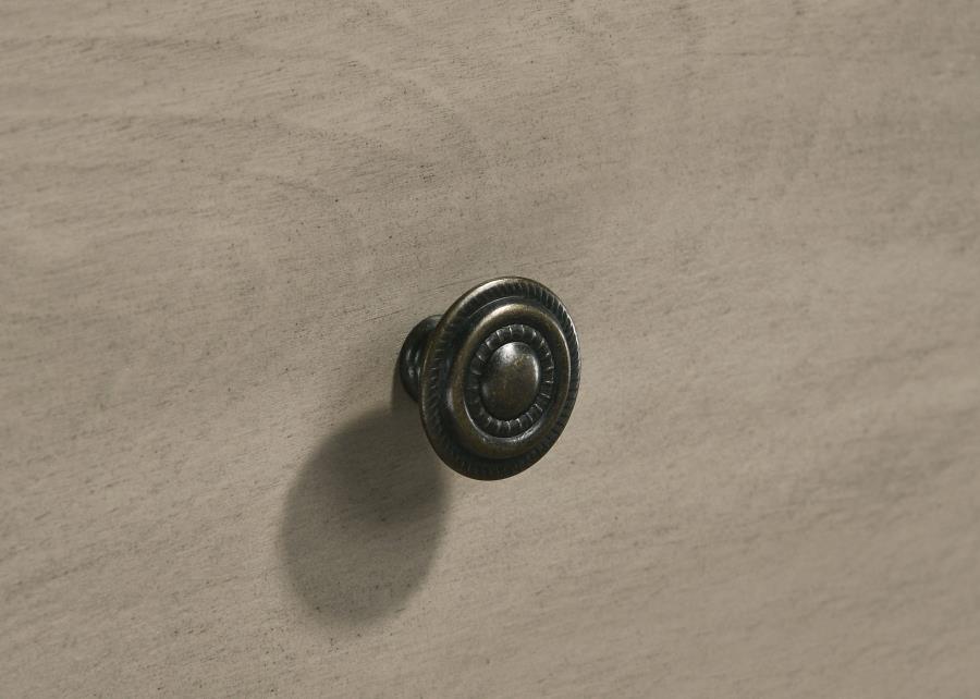 Manchester Brown Eastern King Bed 4 Pc Set - MyWaynesHome #