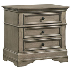 Manchester Brown Queen Bed 4 Pc Set - MyWaynesHome #