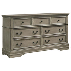 Manchester Brown Queen Bed 4 Pc Set - MyWaynesHome #