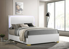 Marceline White Full Bed - MyWaynesHome #