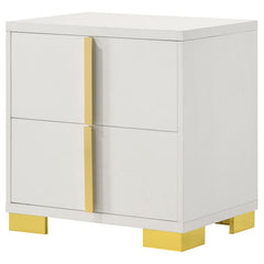 Marceline White Nightstand - MyWaynesHome #