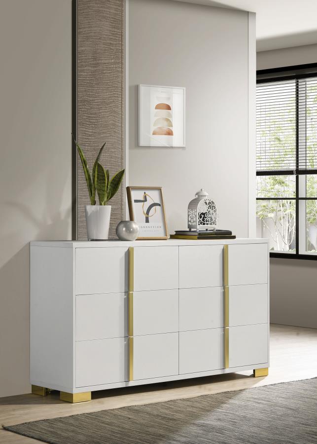 Marceline White Dresser - MyWaynesHome #