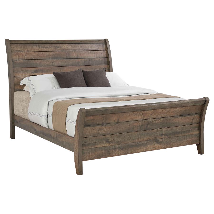 Frederick Brown Eastern King Bed - MyWaynesHome #