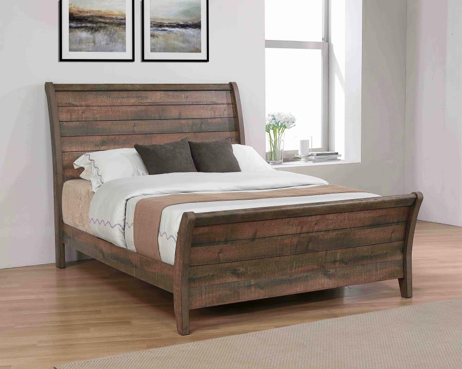 Frederick Brown California King Bed - MyWaynesHome #