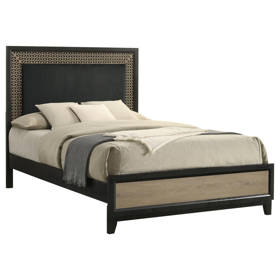 Valencia Brown Eastern King Bed - MyWaynesHome #