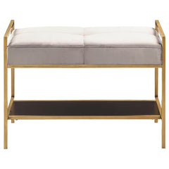 Maria Grey Bench - MyWaynesHome #