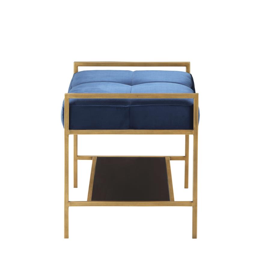 Maria Blue Bench - MyWaynesHome #