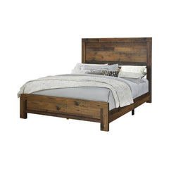 Sidney Brown Queen Bed 5 Pc Set - MyWaynesHome #
