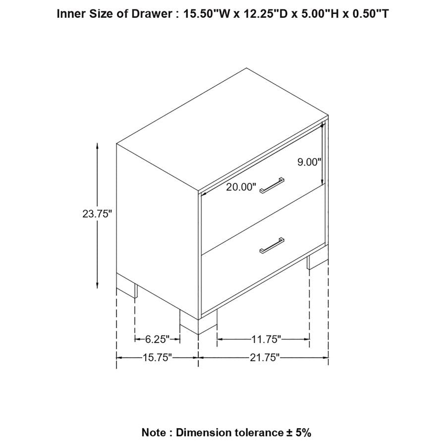 Sidney Brown Nightstand - MyWaynesHome #