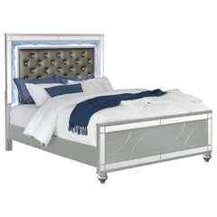 Gunnison Silver Eastern King Bed - MyWaynesHome #