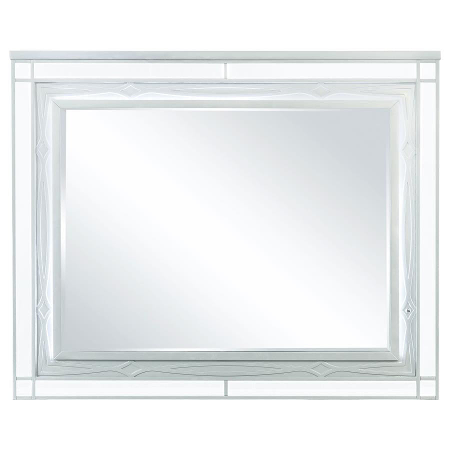 Gunnison Silver Dresser Mirror - MyWaynesHome #