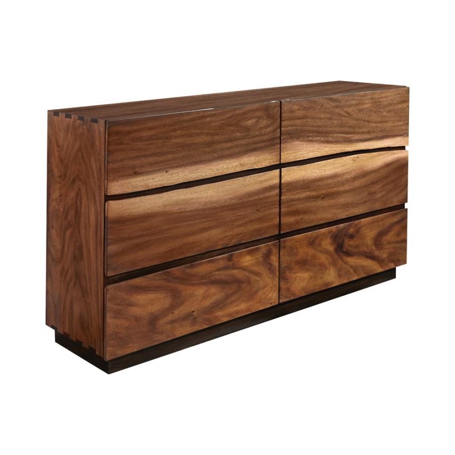 Winslow Brown Queen Bed 5 Pc Set - MyWaynesHome #