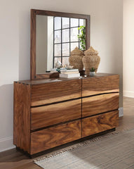 Winslow Brown Queen Bed 5 Pc Set - MyWaynesHome #