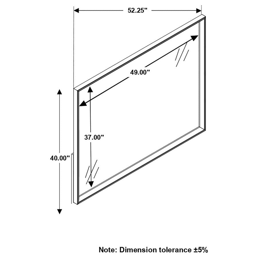 Durango Brown Dresser Mirror - MyWaynesHome #