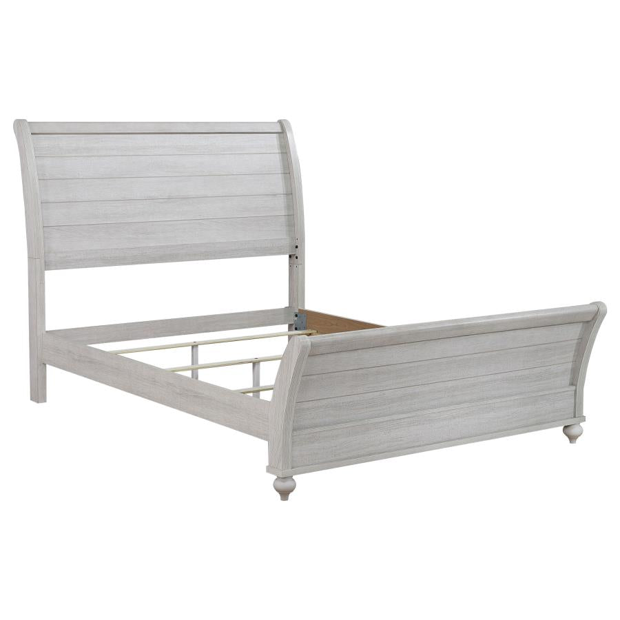 Stillwood Grey Eastern King Bed 5 Pc Set - MyWaynesHome #