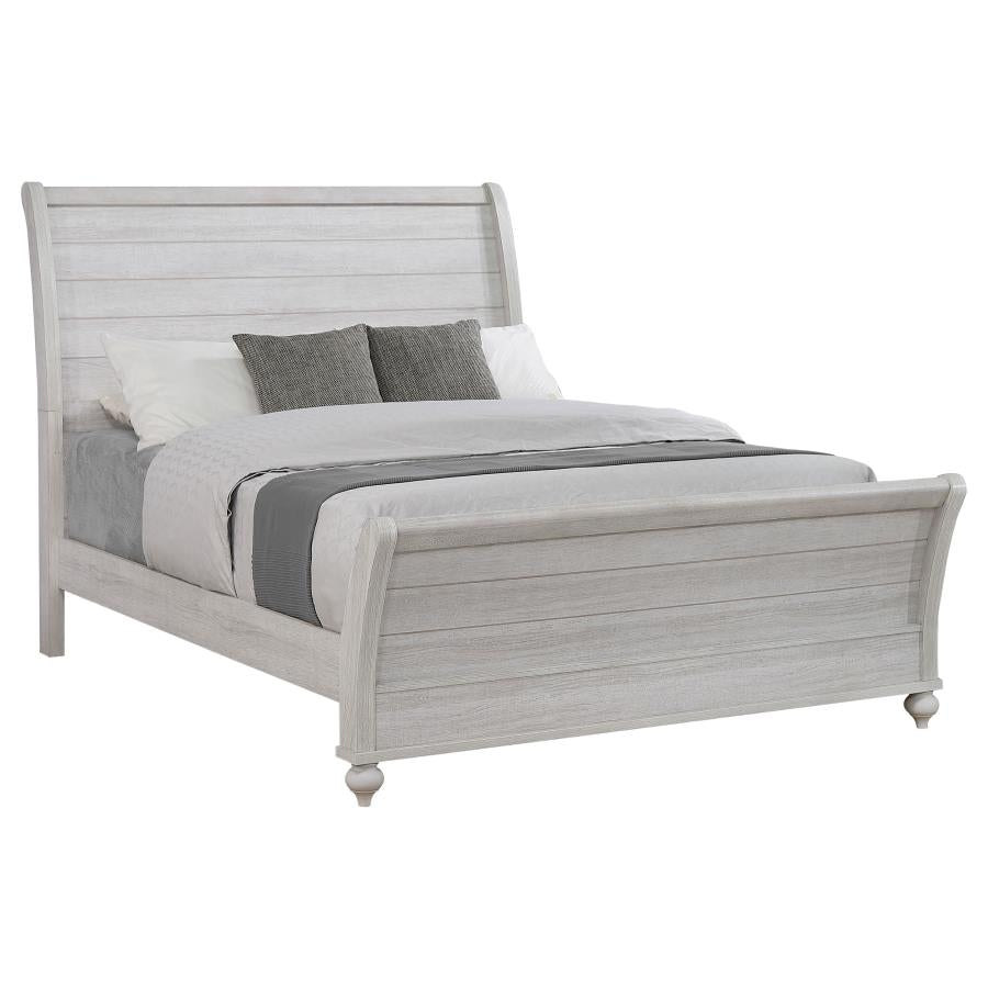 Stillwood Grey Eastern King Bed 5 Pc Set - MyWaynesHome #