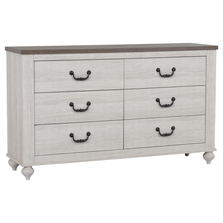 Stillwood Grey Eastern King Bed 5 Pc Set - MyWaynesHome #