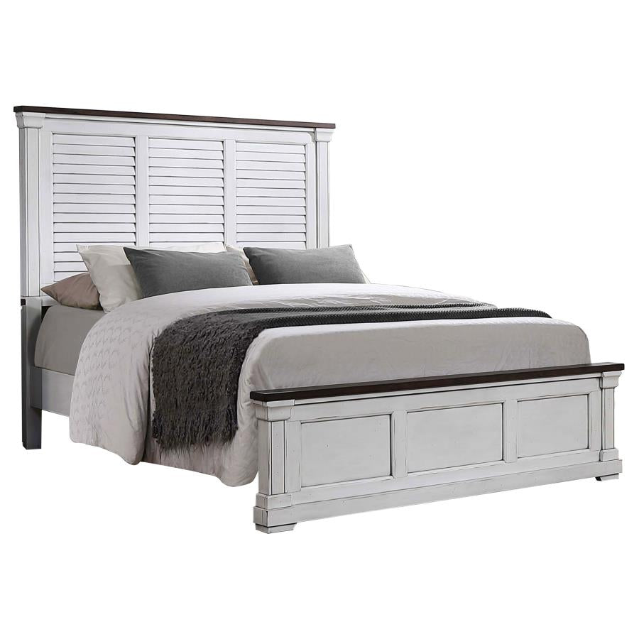 Hillcrest Ivory Queen Bed - MyWaynesHome #
