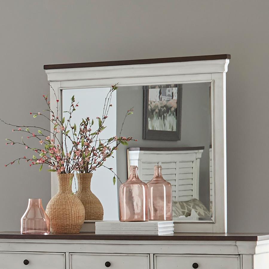 Hillcrest Ivory Dresser Mirror - MyWaynesHome #