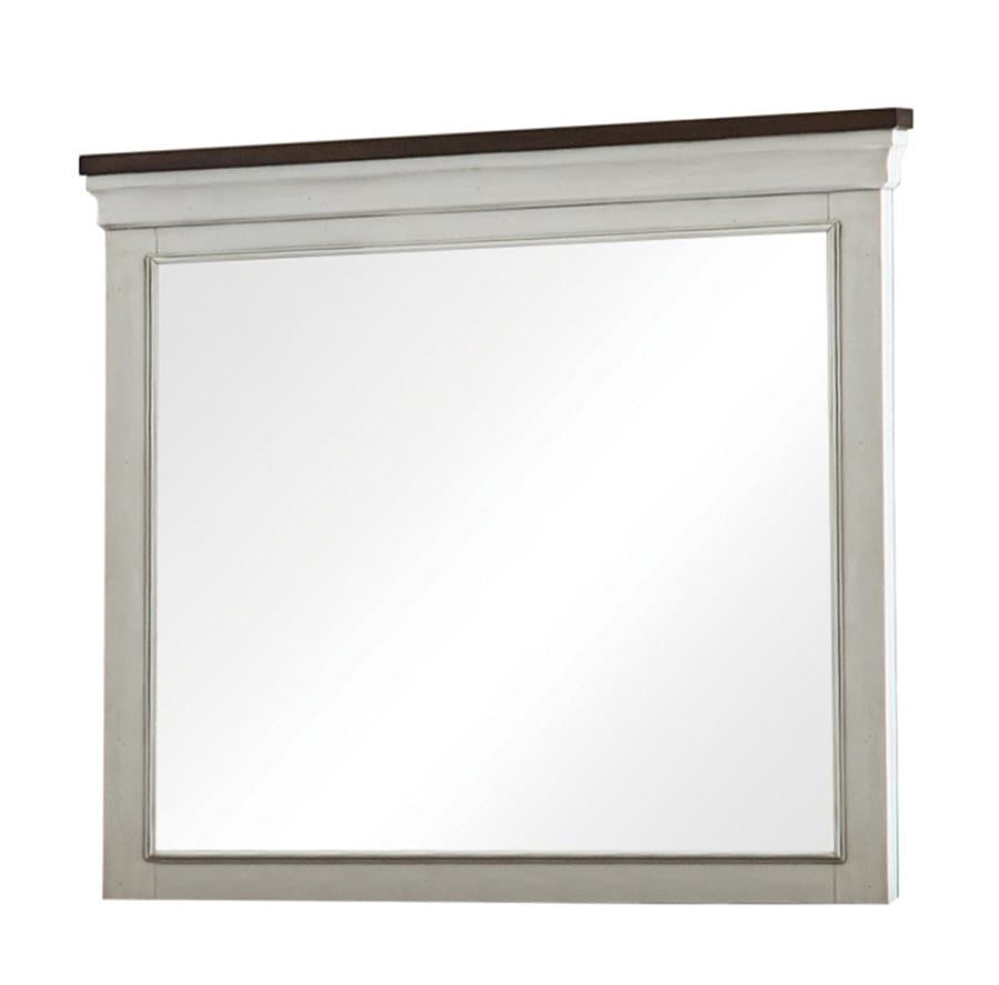 Hillcrest Ivory Queen Bed 5 Pc Set - MyWaynesHome #