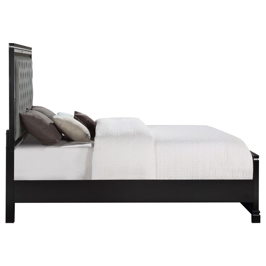 Cappola Black Eastern King Bed - MyWaynesHome #