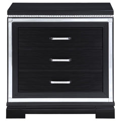 Cappola Black Nightstand - MyWaynesHome #