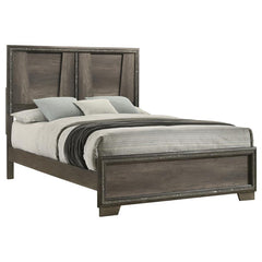 Janine Grey Queen Bed - MyWaynesHome #