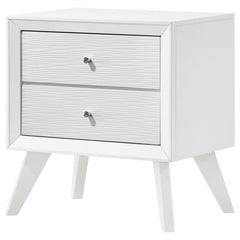 Janelle White Nightstand - MyWaynesHome #