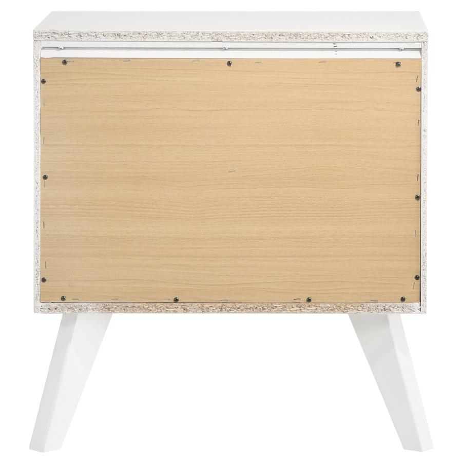 Janelle White Nightstand - MyWaynesHome #