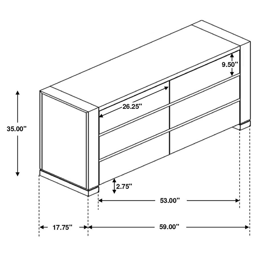 Lorenzo Grey Dresser - MyWaynesHome #