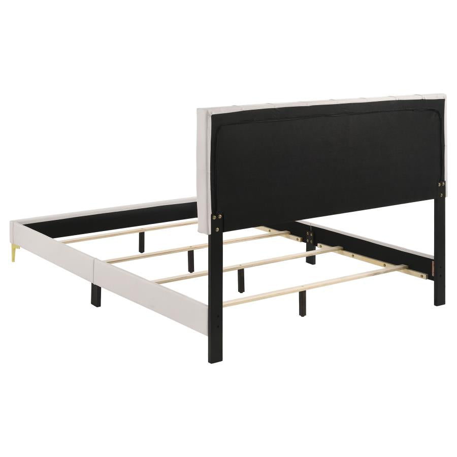 Kendall White Queen Bed - MyWaynesHome #