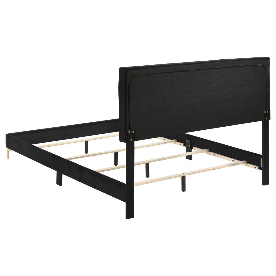 Kendall Black California King Bed - MyWaynesHome #