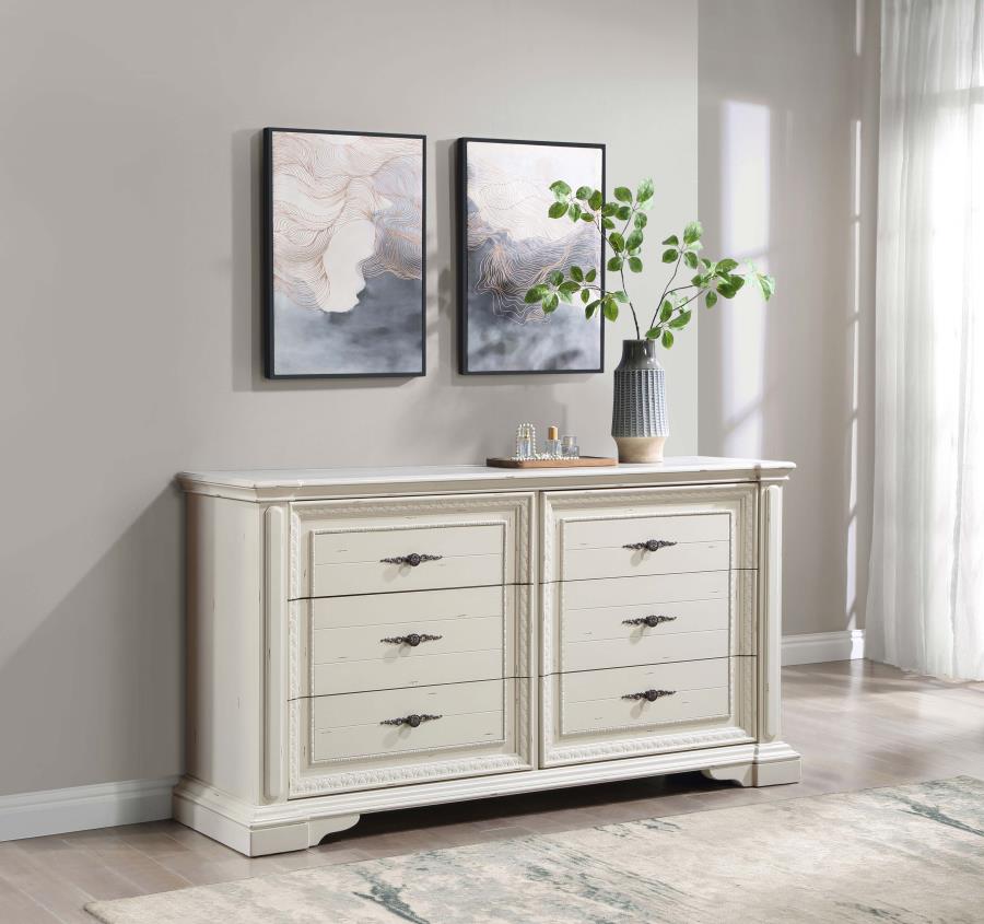 Evelyn White Dresser - MyWaynesHome #