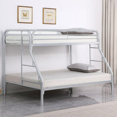 Morgan Silver Twin / Full Bunk Bed - MyWaynesHome #