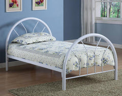 Marjorie White Twin Bed - MyWaynesHome #