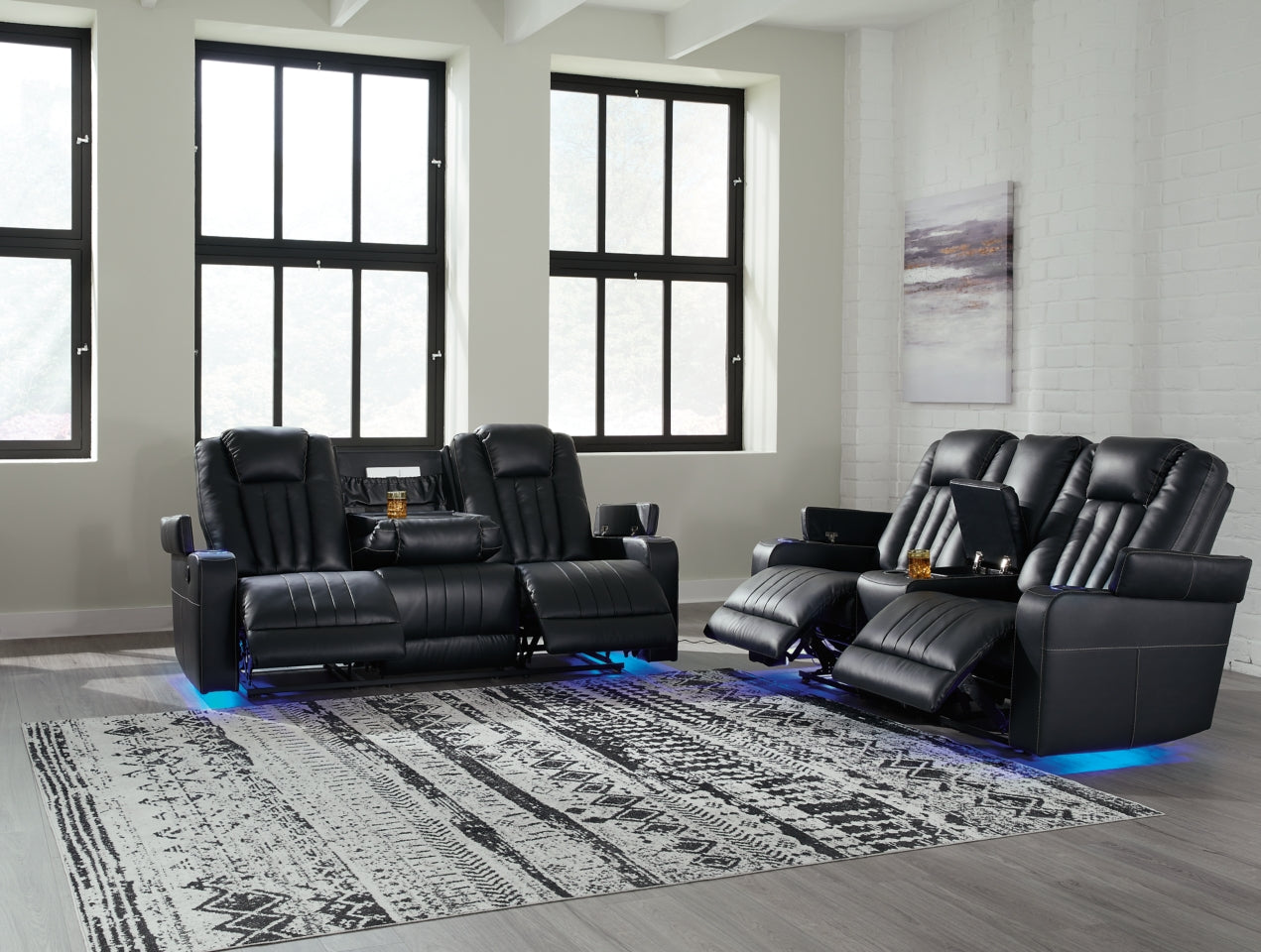 Center Point Sofa, Loveseat and Recliner - MyWaynesHome #