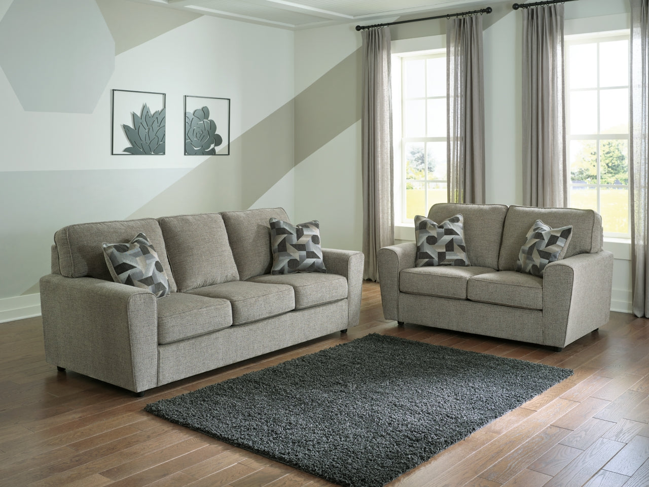 Cascilla Sofa and Loveseat - MyWaynesHome #