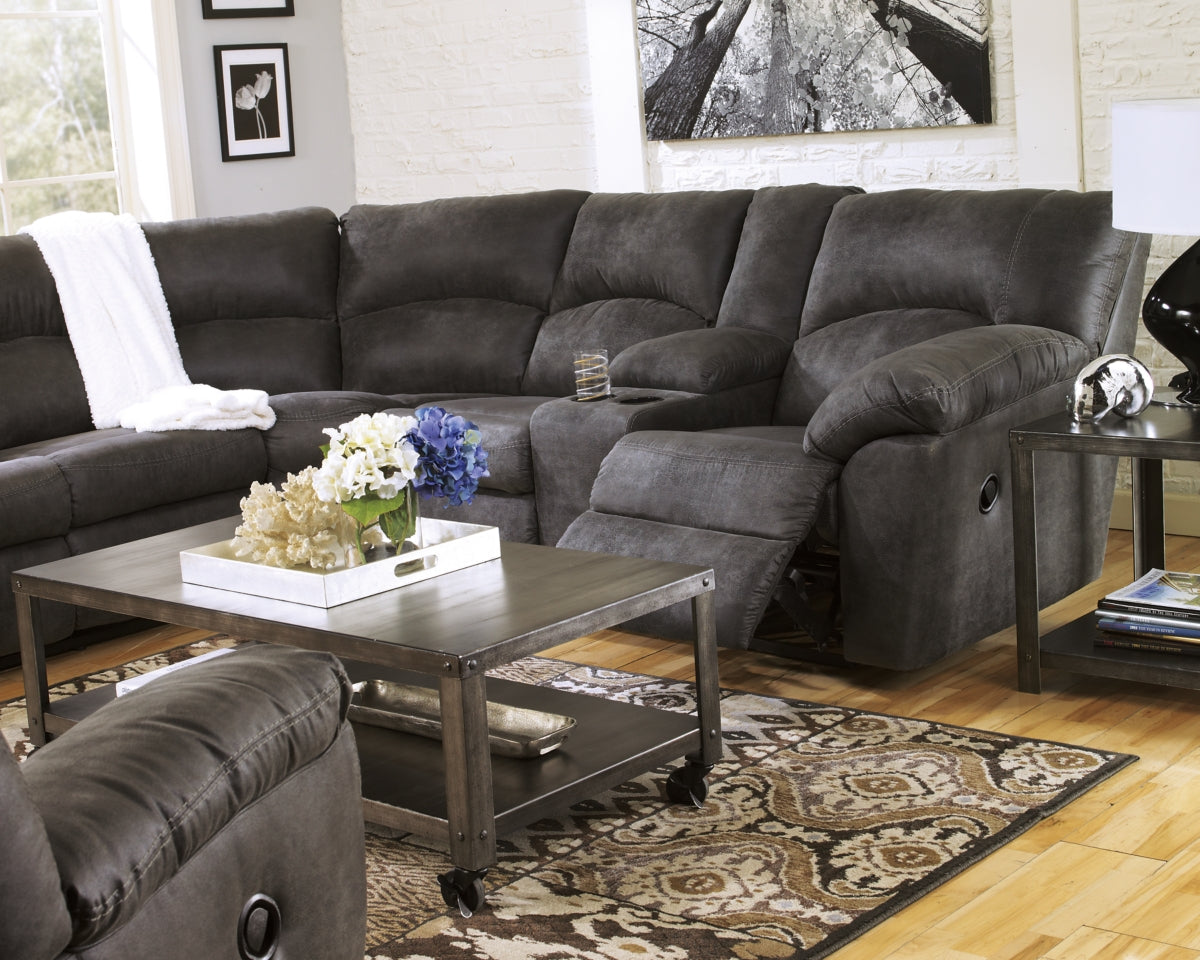 Tambo 2-Piece Reclining Sectional - MyWaynesHome #
