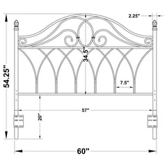 Zola Brown Queen / Full Headboard - MyWaynesHome #