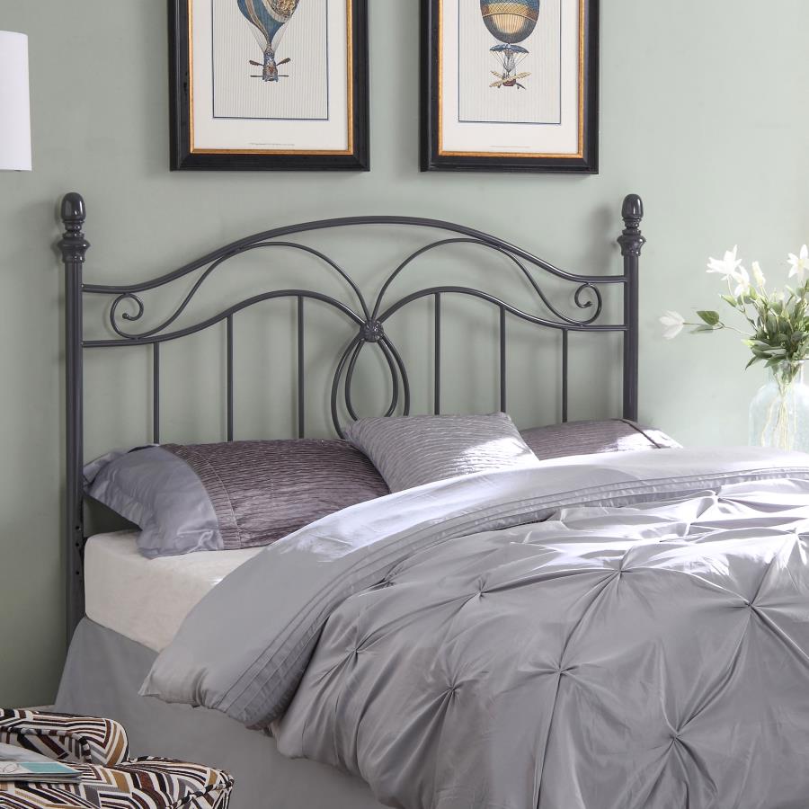 Evan Grey Queen / Full Headboard - MyWaynesHome #