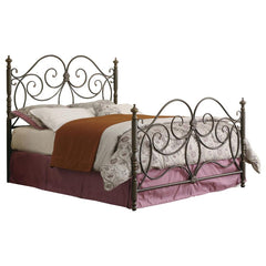 London Brown Eastern King Hb/fb - MyWaynesHome #