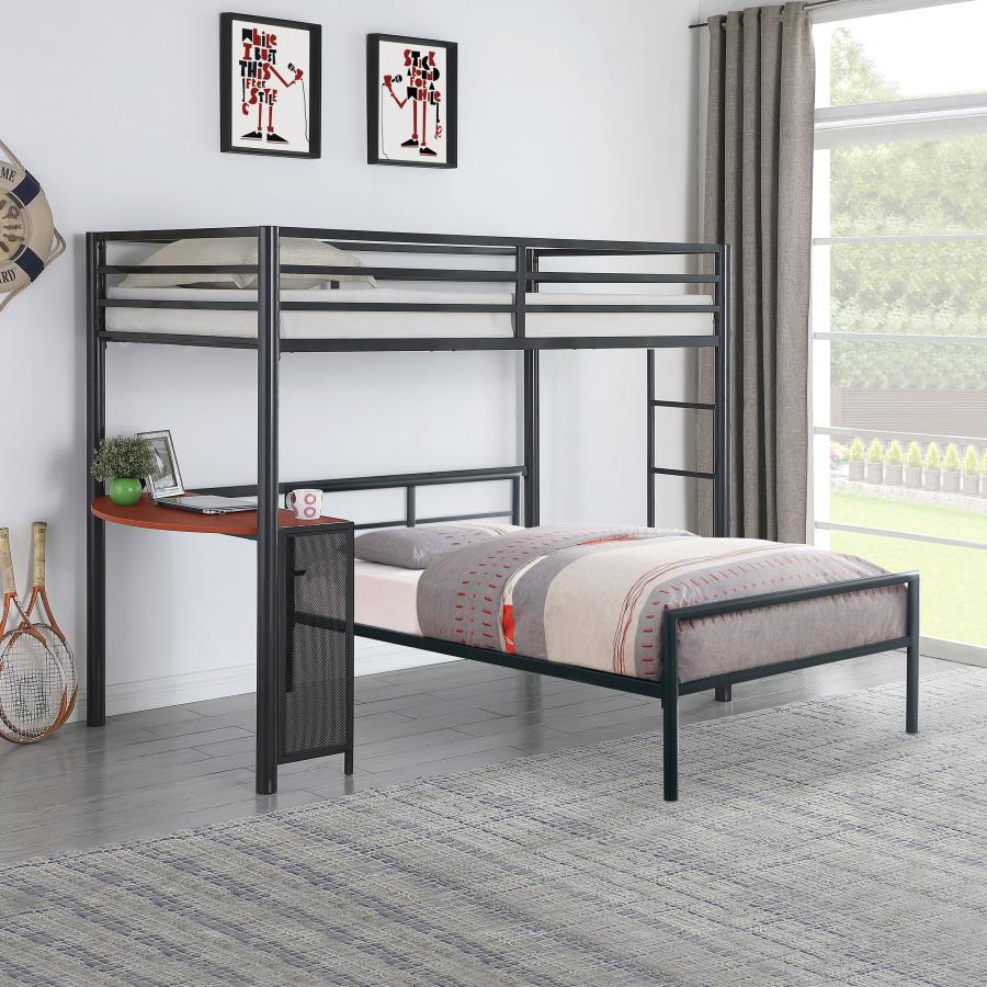 Fisher Grey Twin Bed - MyWaynesHome #