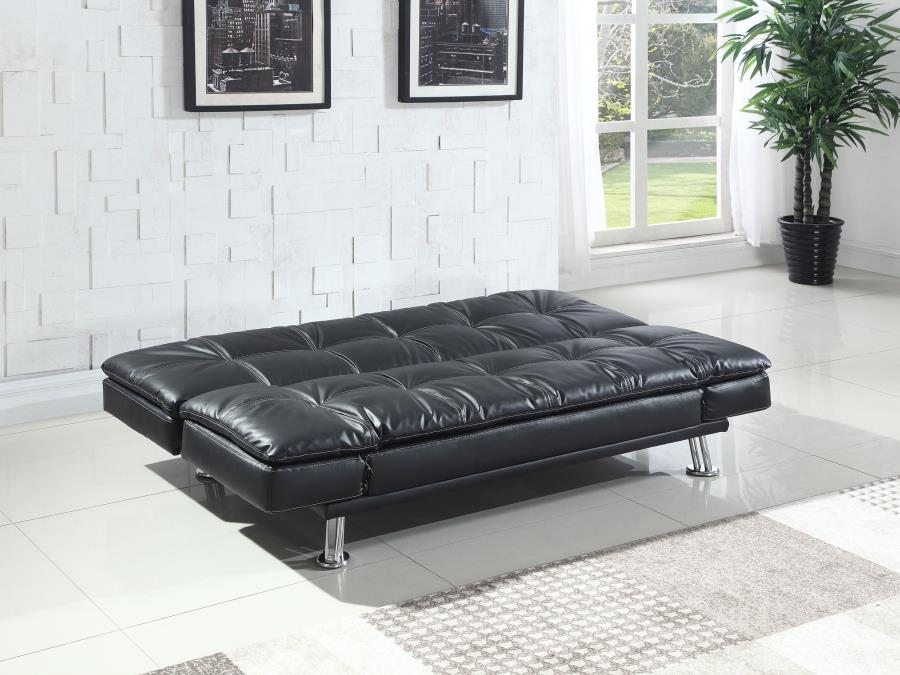Dilleston Black Sofa Bed - MyWaynesHome #