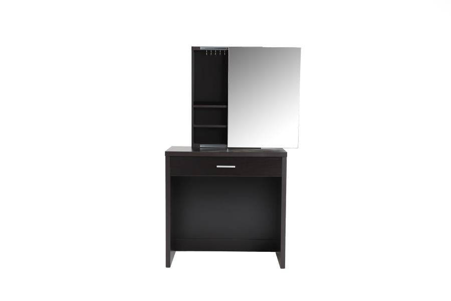 Harvey Brown Vanity Table & Mirror - MyWaynesHome #