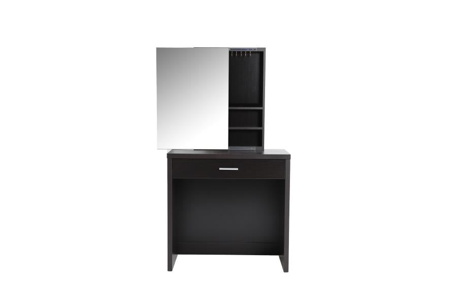 Harvey Brown Vanity Table & Mirror - MyWaynesHome #
