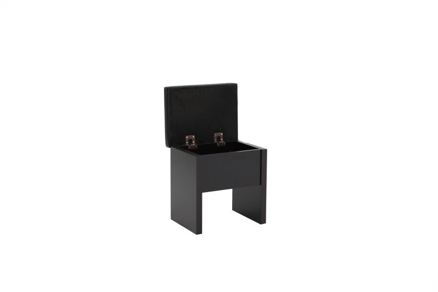 Harvey Brown Vanity Table & Mirror - MyWaynesHome #